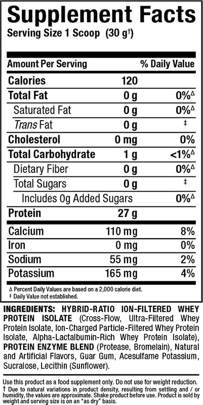 Allmax Isoflex 5lbs - Whey Isolate Protein Powder