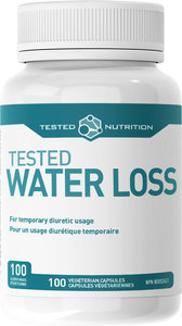 Water Loss by Tested Nutrition