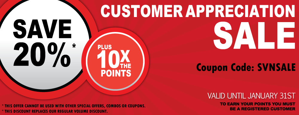 Customer Appreciation Sale