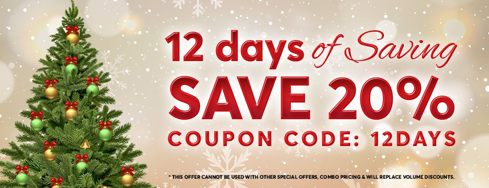 12 Days of Savings